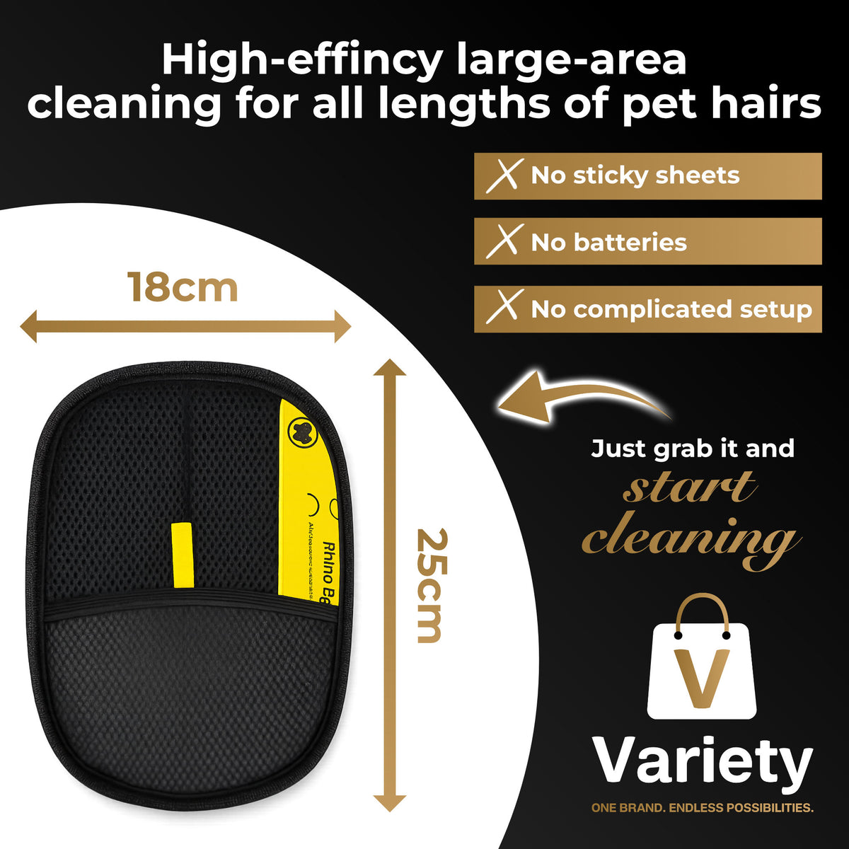 Variety™ Pet Hair Remover Glove