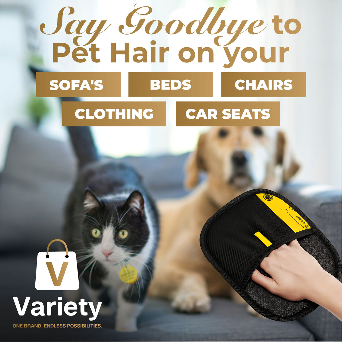 Variety™ Pet Hair Remover Glove